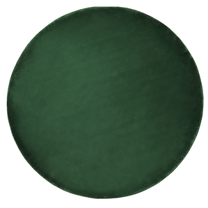 Beliani Rug Emerald Green Viscose Round 140 cm Hand Tufted Low Pile Modern Material:Viscose Size:xx140