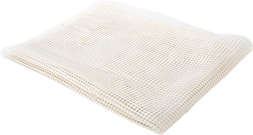 Beliani Anti Slip Rug Mat Underlay Gripper White 110 x 160 cm Cuttable