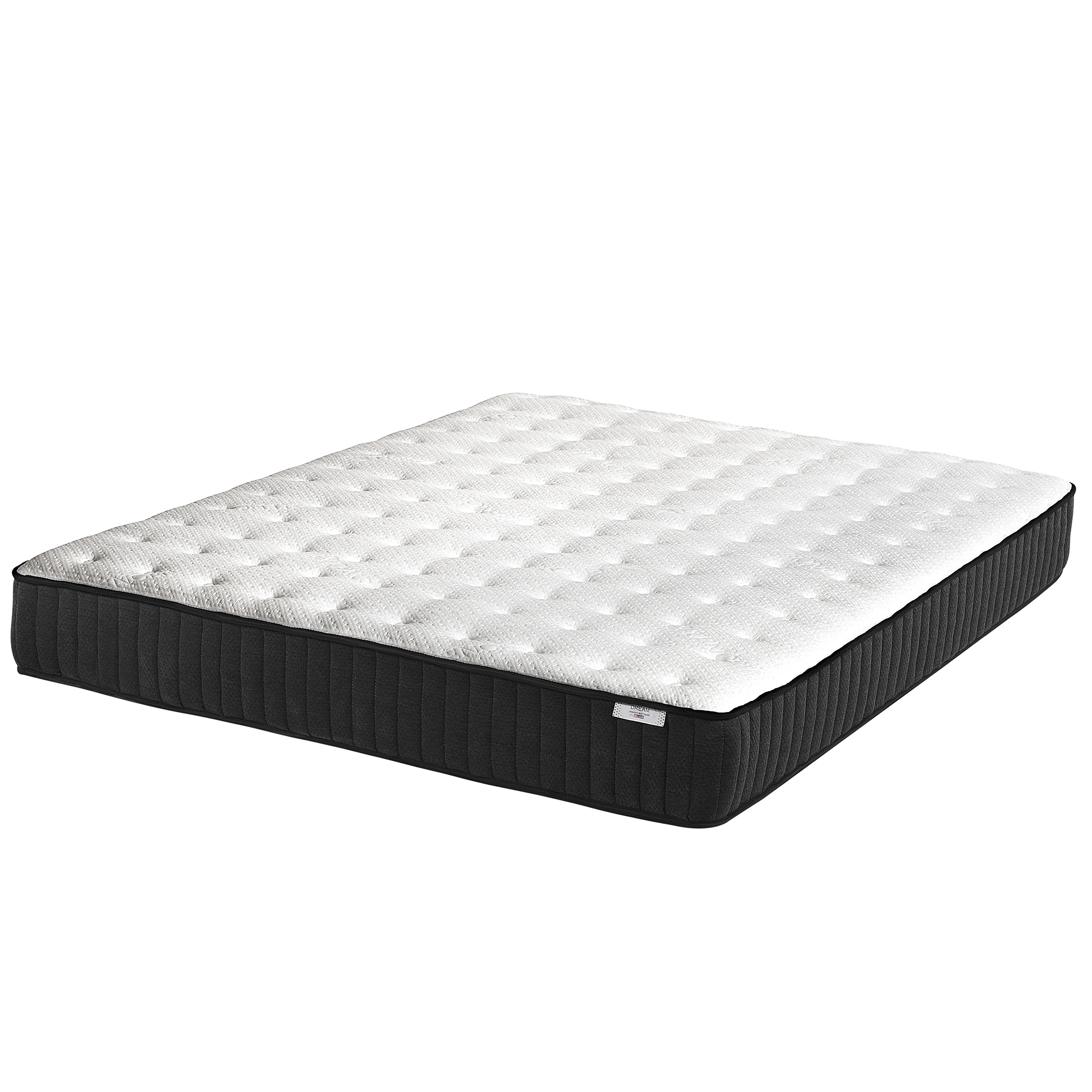 Beliani Pocket Sprung Mattress EU Double Size 4ft6 Firm with Latex