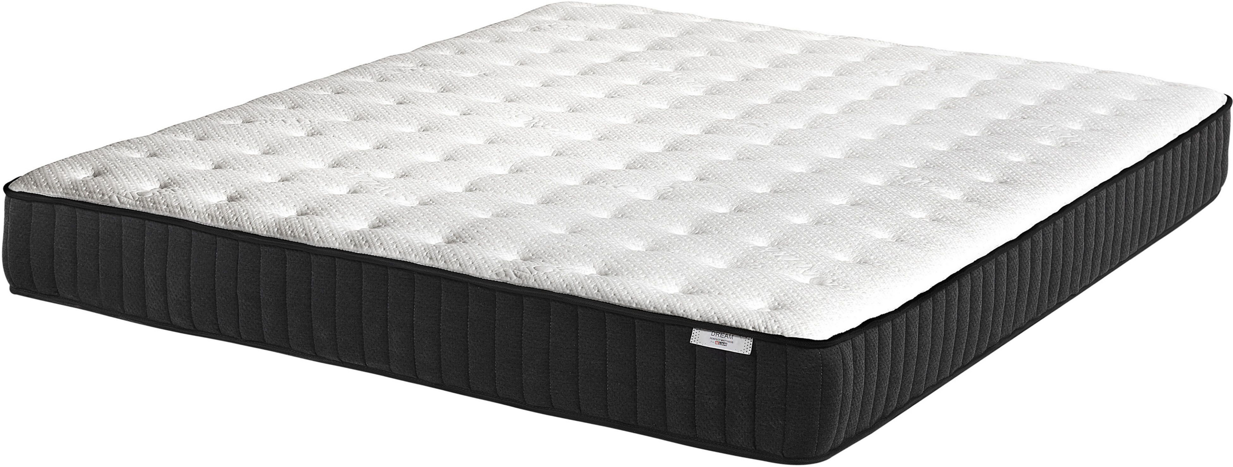 Beliani Pocket Sprung Mattress EU Small Single Size 5ft3 Medium Firm with Latex