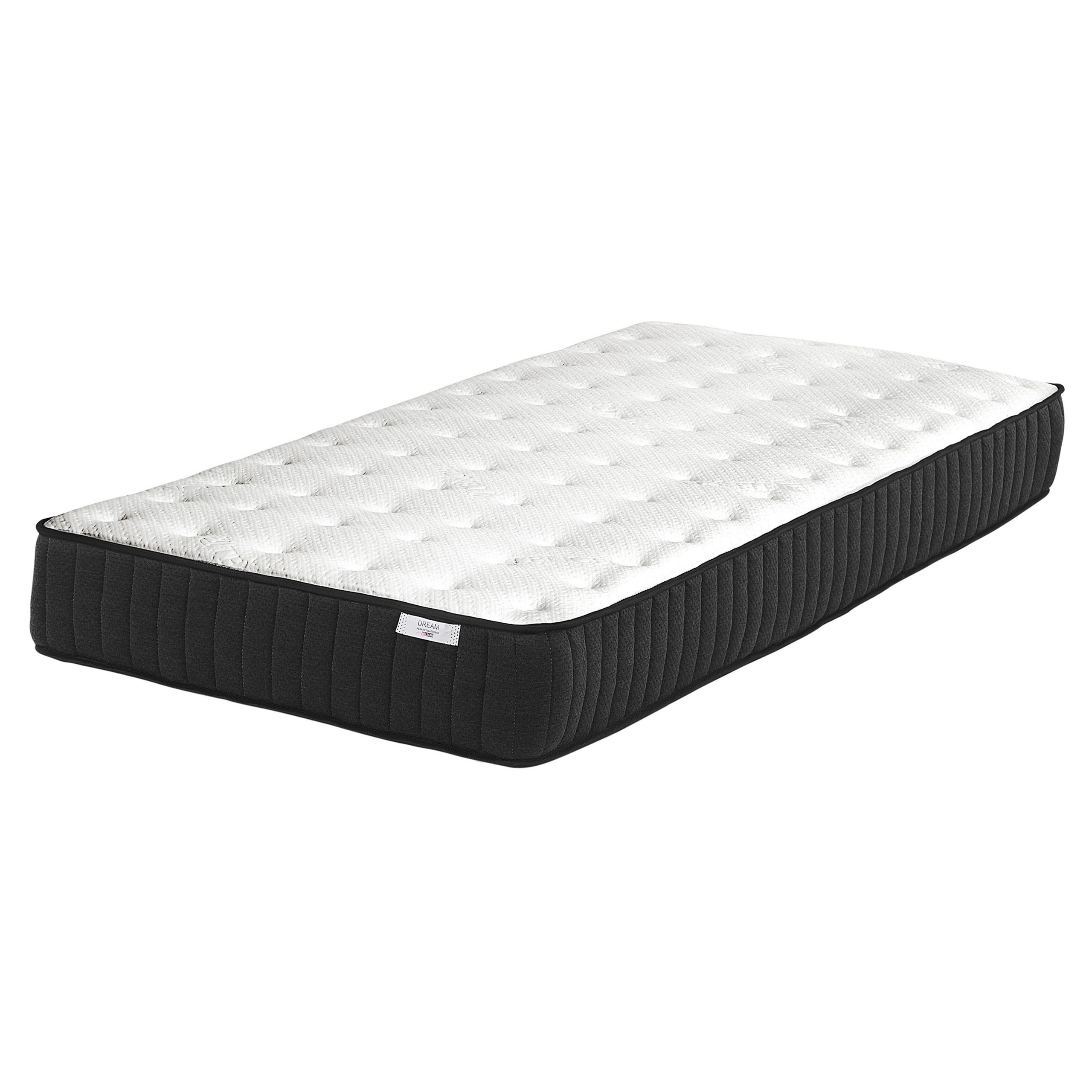 Beliani Pocket Sprung Mattress EU Small Single Size 2ft6 Medium Firm with Latex