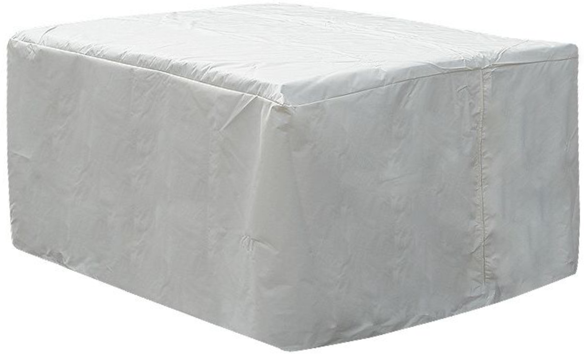 Beliani Garden Furniture Cover White  PVC Coated Polyester 320 x 120 x 90 cm Rain Cover Material:Polyester Size:120x90x320