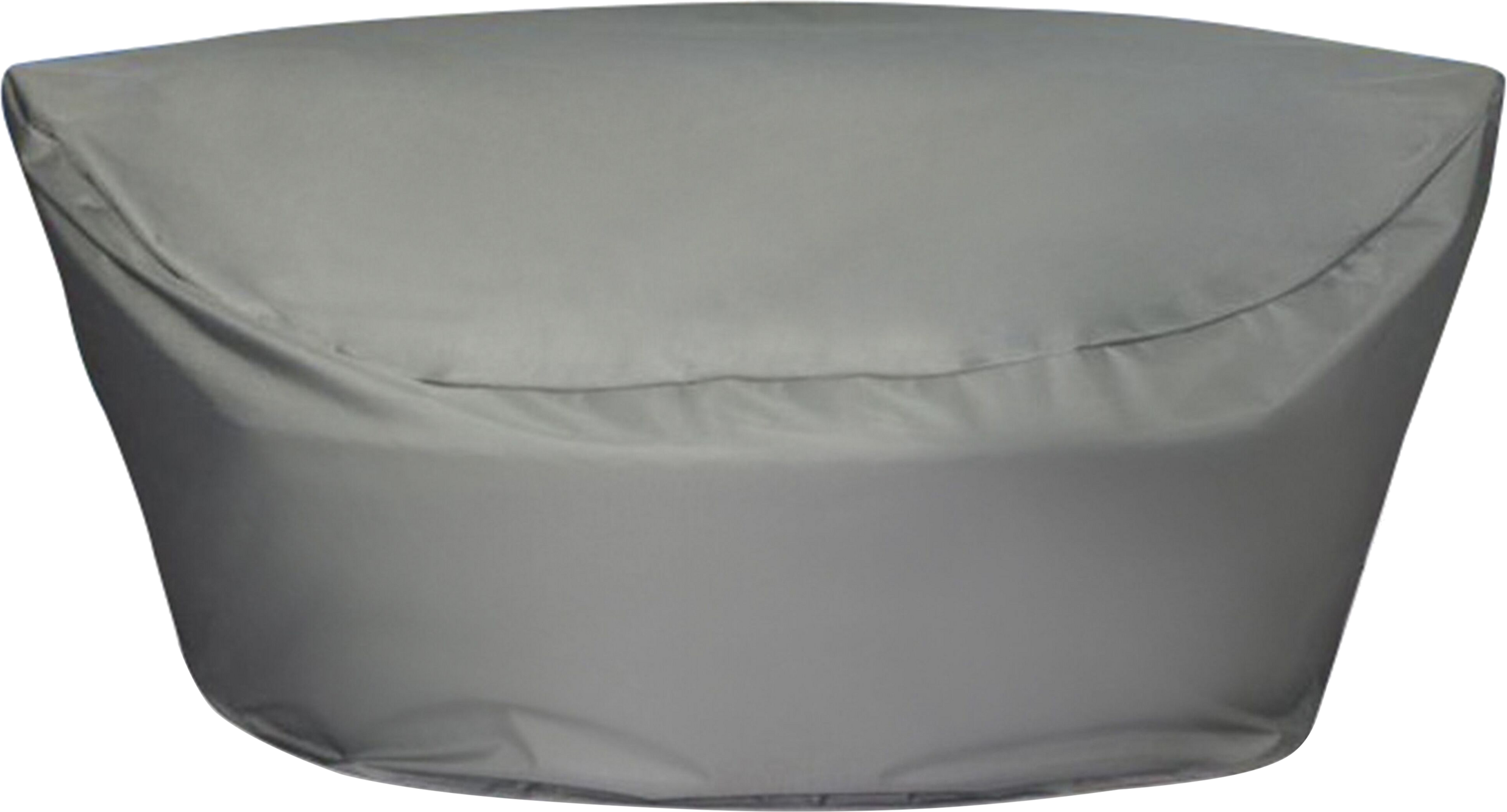 Beliani Garden Furniture Cover Grey PVC Polyester 140 x 135 x 80 cm Rain Cover Material:Polyester Size:135x80x140