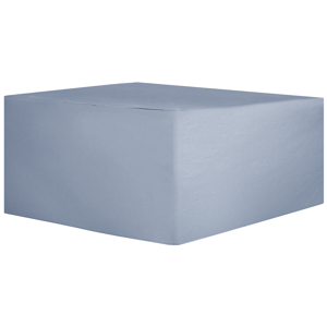 Beliani Garden Furniture Cover Grey PVC Polyester 110 x 100 x 70 cm Rain Cover Material:PVC Size:100x70x110