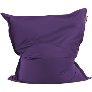 Beliani Large Bean Bag Violet Lounger Zip Giant Beanbag Material:Polyester Size:180x20x140