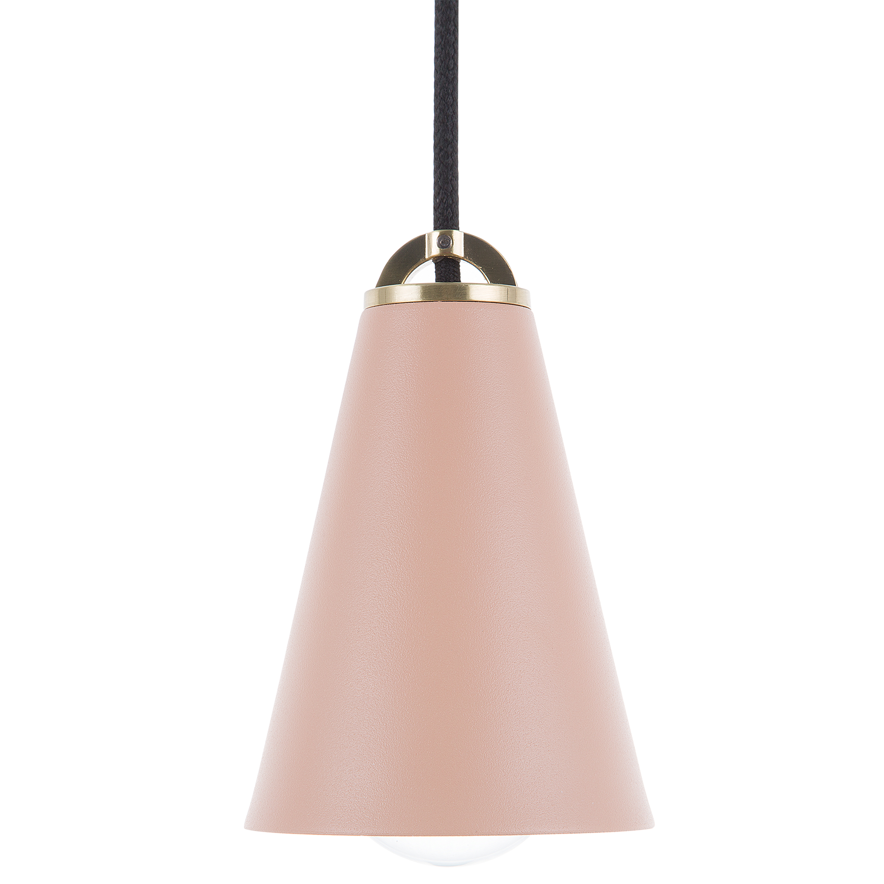 Beliani Ceiling Lamp Pink Metal 168 cm Pendant Retro Vintage