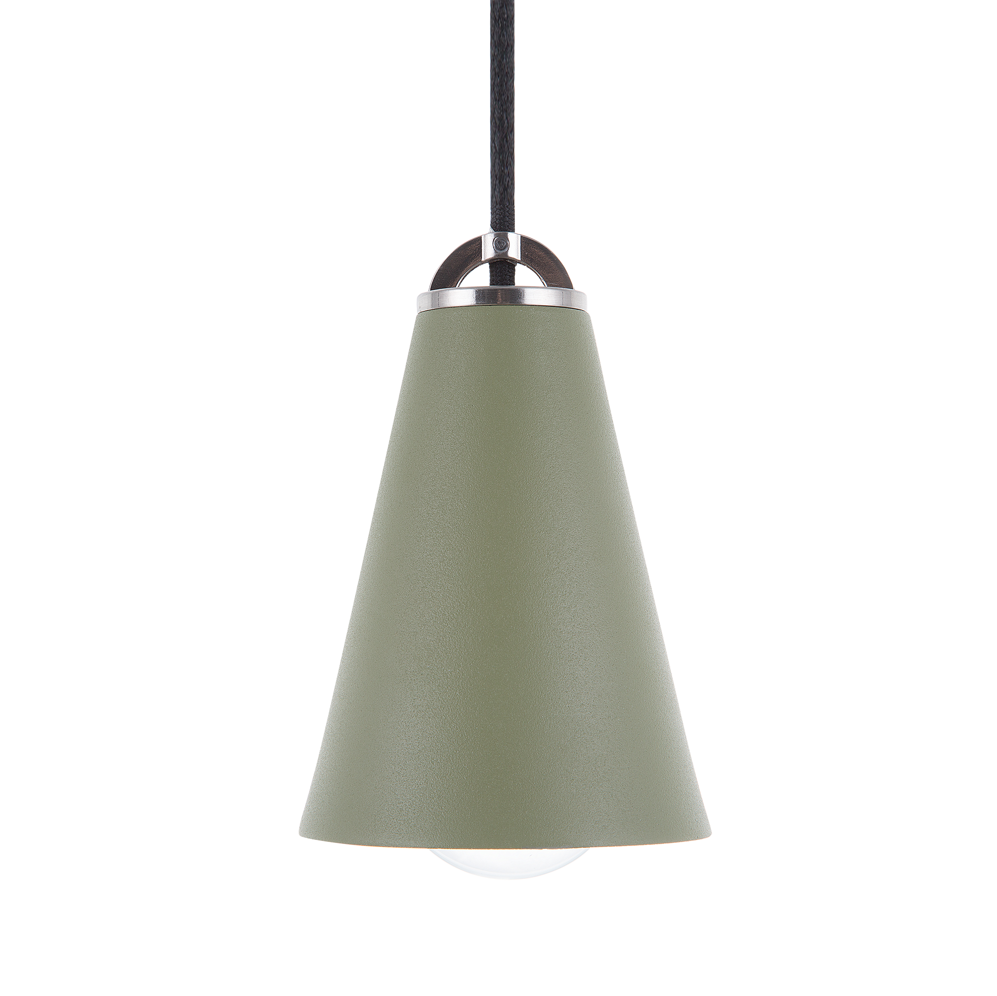 Beliani Ceiling Lamp Green Metal 168 cm Pendant Retro Vintage