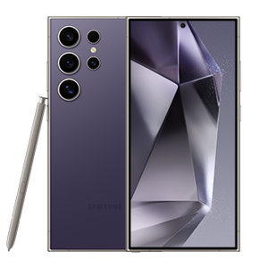 New Samsung Galaxy S24 Ultra 256GB Titanium Violet 2024