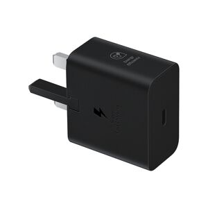 Samsung 25W Super Fast Charging Travel Adapter (with C to C cable) in Black (EP-T2510XBEGGB)