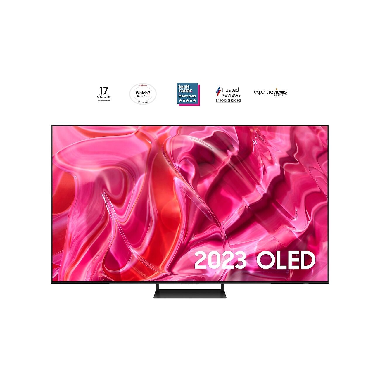 Samsung 2023 55" S90C OLED 4K HDR Smart TV in Black
