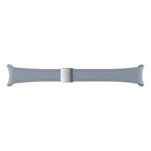 Samsung D-Buckle Hybrid Eco-Leather Band (Slim, S/M) for Galaxy Watch6 in Blue (ET-SHR93SLEGEU)