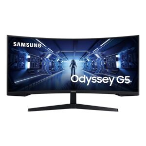 Samsung 34" G55T UWQHD 165Hz Odyssey Gaming Monitor in Black (LC34G55TWWPXXU)