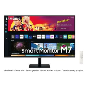 Samsung 32" M70B UHD, USB-C Smart Monitor with Speakers & Remote in Black (LS32BM700UPXXU)