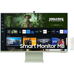 Samsung 32" M80C, USB-C, UHD Green Smart Monitor with Speakers & Remote (LS32CM80GUUXXU)