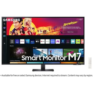 Samsung 43" M70B UHD, USB-C Smart Monitor with Speakers & Remote in Black (LS43BM700UPXXU)