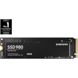 Samsung 980 NVMe M.2 SSD 250GB in Black (MZ-V8V250BW)