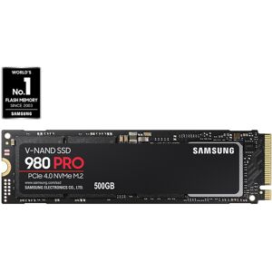 Samsung 980 PRO NVMe M.2 SSD 500GB in Black (MZ-V8P500BW)