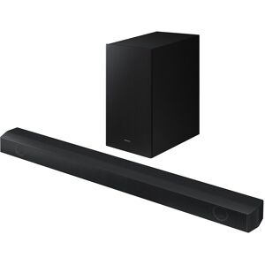 Samsung B550 2.1ch 410W Soundbar with Wireless Subwoofer Bass Boost Game Mode and Virtual DTS:X in Black