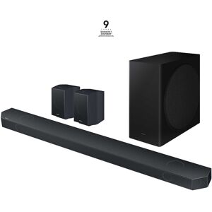 Samsung Q930C Q-Series Cinematic Soundbar with Subwoofer and Rear Speakers in Black (HW-Q930C/XU)