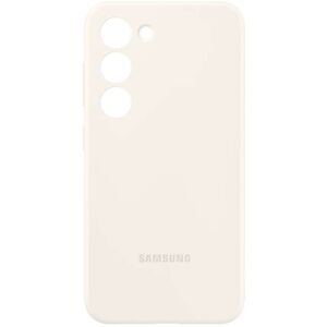 Samsung Silicone Case for Galaxy S23 in Cream (EF-PS911TUEGWW)