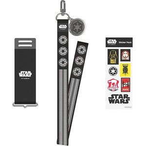 Samsung Star Wars Strap & Lanyard for Z Flip3 Silicone Cover with Strap in Black (GP-TOF711HOBBW)