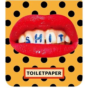 Samsung TOILETPAPER 'Lips' contents card for Z Flip5 FlipSuit Case in Yellow (GP-TOF731SBEBW)