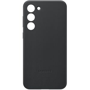 Samsung Leather Case for Galaxy S23+ in Black (EF-VS916LBEGWW)