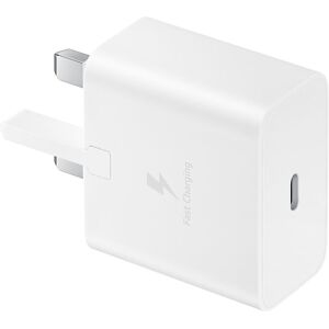 Samsung 15W Adaptive Fast Charger (with C to C Cable) in White (EP-T1510XWEGGB)