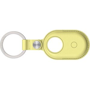 Samsung Vegan Leather Key Ring Case for SmartTag2 in Yellow (GP-FUT560BRAYW)