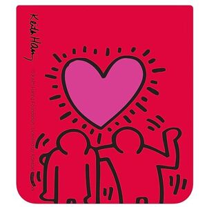 Samsung Keith Harring 'Love' contents card for Z Flip5 FlipSuit Case in Red (GP-TOF731SBCQW)