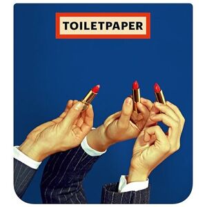 Samsung TOILETPAPER 'Lipstick' contents card for Z Flip5 FlipSuit Case in Navy (GP-TOF731SBEPW)