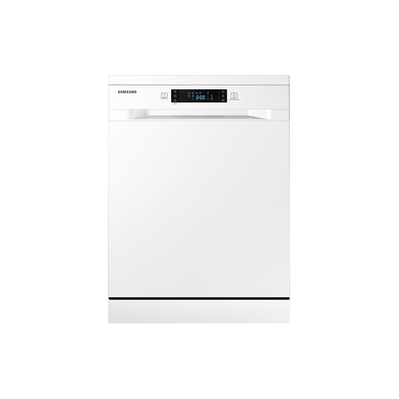 Samsung 2020 Freestanding Full Size Dishwasher 13 Place Settings 48dBA in White (DW60M5050FW/EU)
