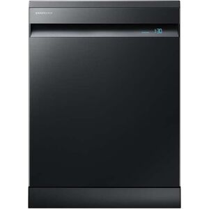 Samsung Series 11 DW60A8050FB/EU Freestanding Full Size Dishwasher with Auto Door & SmartThings, 14 Place Settings in Black