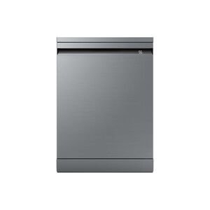 Samsung Series 11 DW60BG730FSLEU Freestanding 60cm Dishwasher with WaterJetClean, Auto Door & SmartThings, 13 Place Setting in Silver