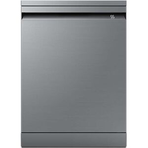 Samsung Series 11 DW60BG750FSLEU Freestanding 60cm Dishwasher with WaterJetClean, Auto Door & SmartThings, 14 Place Setting in Silver