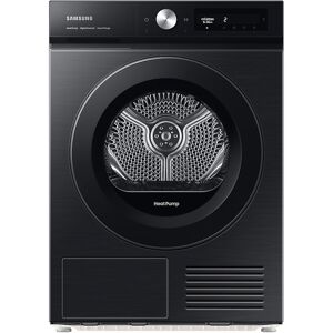 Samsung Bespoke AI™ Series 6+ DV90BB5245ABS1 with OptimalDry™, Heat Pump Tumble Dryer, 9kg in Black