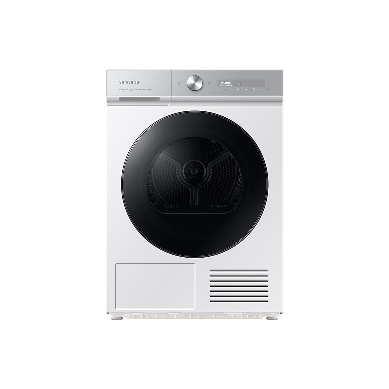 Samsung Bespoke AI™ Series 8 DV90BB9445GHS1 with Super Speed Dry & OptimalDry™, Heat Pump Tumble Dryer, 9kg in White