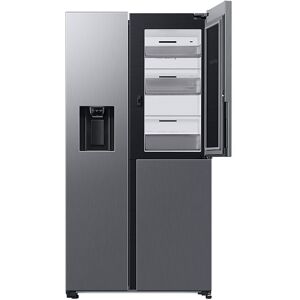 Samsung RS8000 8 Series American Fridge Freezer with Food Showcase Door in Silver