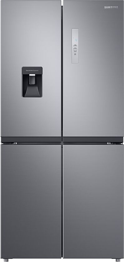 Samsung RF48A401EM9/EU French Style Fridge Freezer with Twin Cooling Plus - Gentle Silver Matt in Grey