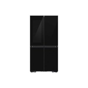 Samsung Bespoke RF65DB970E22EU French Style Fridge Freezer with See-thru Door & Beverage Center™ - Clean Black