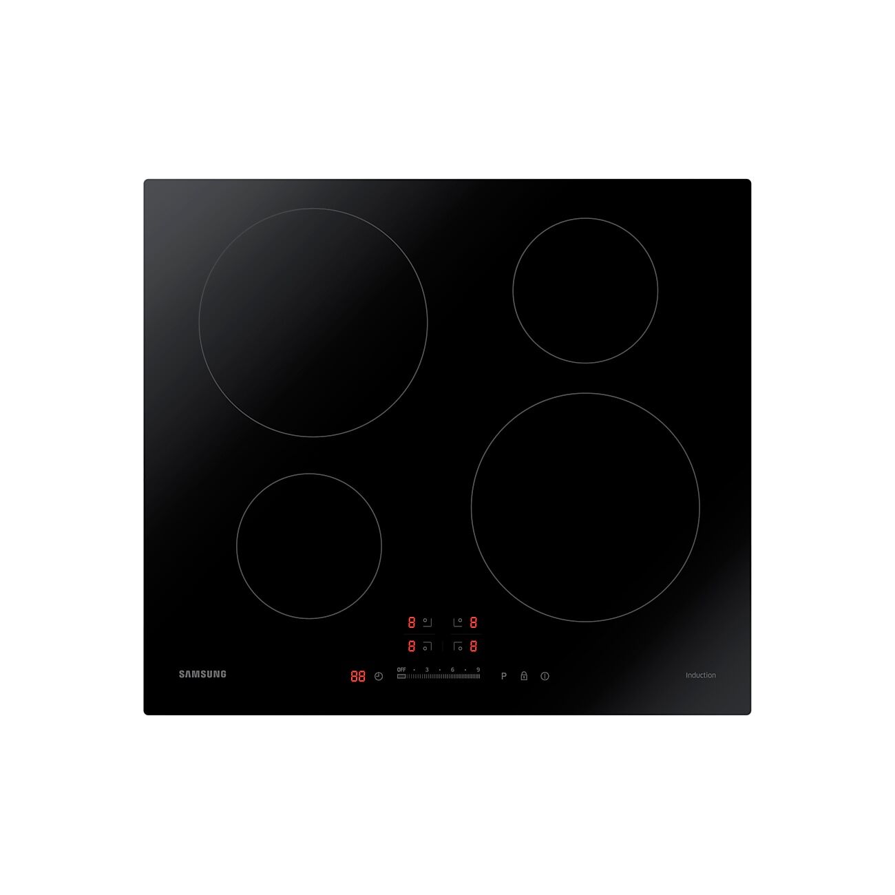 Samsung Black NZ3000 Induction Hob