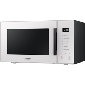 Samsung Glass Front 23 Litre Solo Microwave - Cotta White (MS23T5018AE/EU)