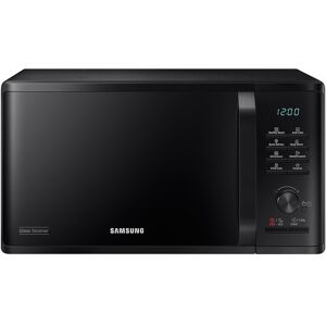 Samsung Caviar Black MW3500K Solo Microwave Oven with Health Steam, 23L