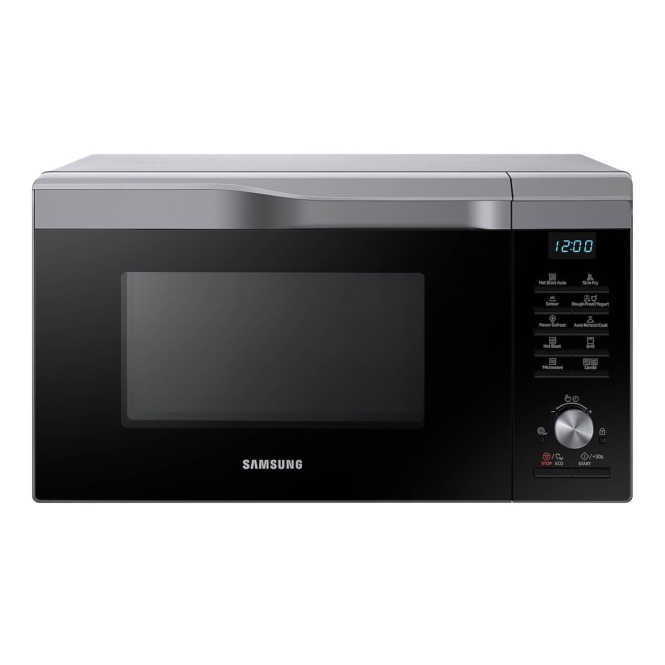 Samsung Easy View 28L Silver Convection Microwave Oven With HotBlast Technology