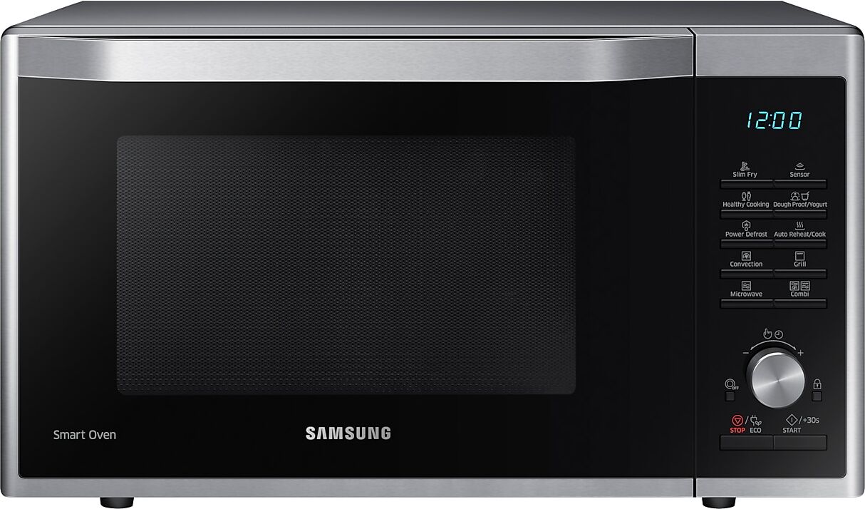 Samsung 32L Silver Convection Microwave Oven With SlimFry (MC32J7055CT/EU)