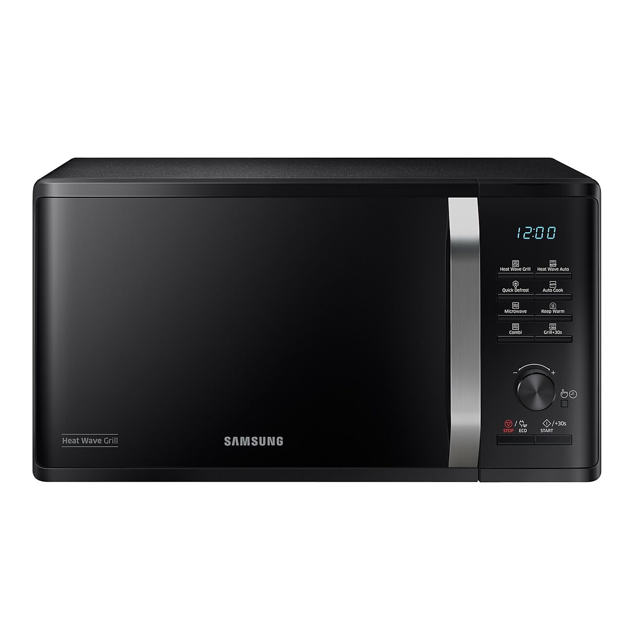 Samsung Black MW3500K Microwave Oven with Heat Wave Grill, 23L