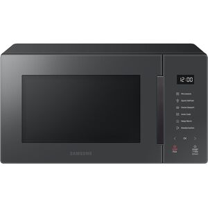 Samsung Glass Front 23 Litre Solo Microwave - Charcoal in Grey (MS23T5018AC/EU)