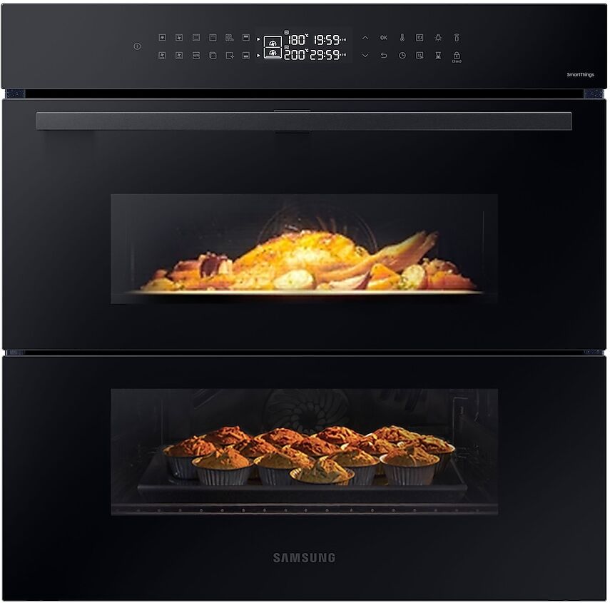 Samsung NV7B4355VAK Series 4 Smart Oven with Dual Cook Flex in Black