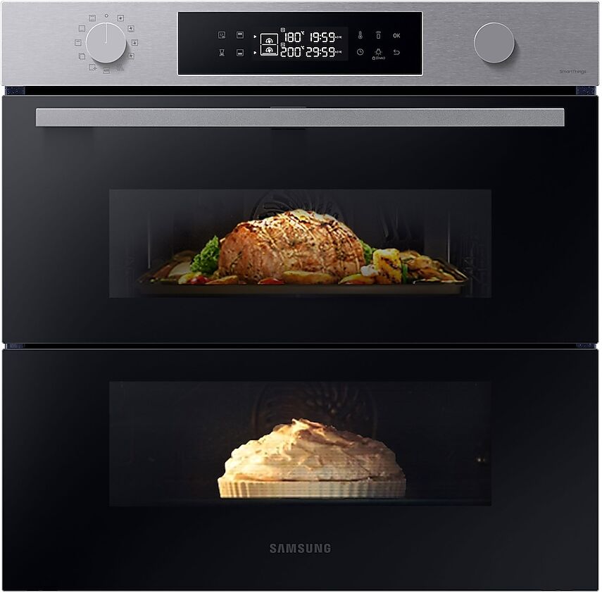 Samsung NV7B45305AS Series 4 Smart Oven with Dual Cook Flex in Silver