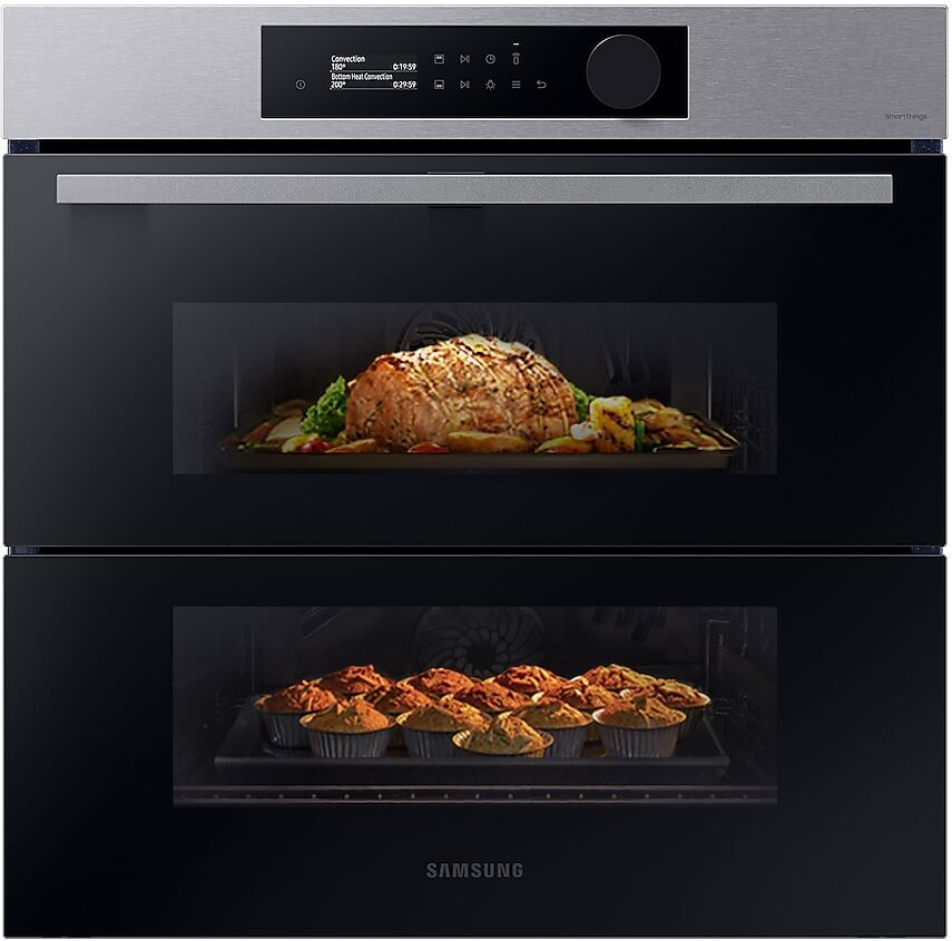 Samsung NV7B5740TAS Series 5 Smart Oven with Dual Cook Flex and Air Fry in Silver